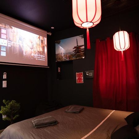 Apartament Capsule Japon - Jacuzzi - Netflix & Ecran Cinema - Xbox Trith-Saint-Leger Zewnętrze zdjęcie