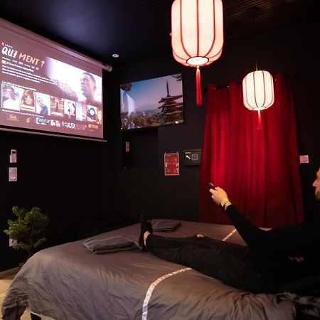 Apartament Capsule Japon - Jacuzzi - Netflix & Ecran Cinema - Xbox Trith-Saint-Leger Zewnętrze zdjęcie