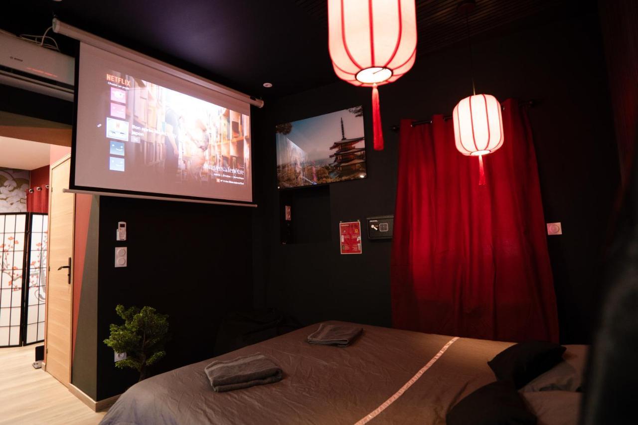 Apartament Capsule Japon - Jacuzzi - Netflix & Ecran Cinema - Xbox Trith-Saint-Leger Zewnętrze zdjęcie