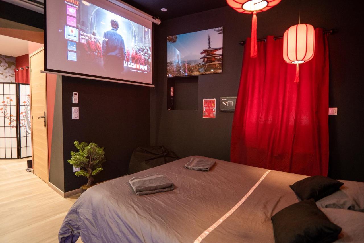 Apartament Capsule Japon - Jacuzzi - Netflix & Ecran Cinema - Xbox Trith-Saint-Leger Zewnętrze zdjęcie